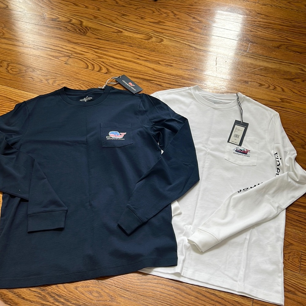 2 NWT SZ XL boys Vineyard Vines Shirts